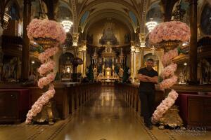 St John Cantius Floral Install