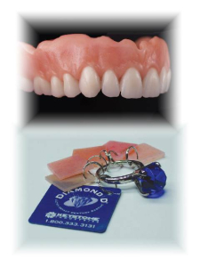 Diamond D Ultra Impact Denture Acrylic Shade Guide