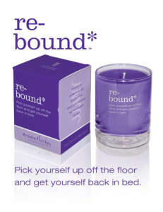 Rebound, soy blend aromatherapy candle