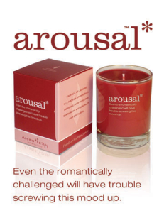 Arousal pure-burn soy blend candle