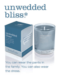 Unwedded Bliss pure-burn soy blend candle