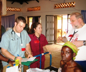 Misty and Dr. Paeglow in Uganda