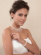 White freshwater pearl bridal necklace with Austrian crystal