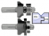 Whiteside Router Bits- Vee Panel Tongue and Groove Router Bits