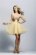 Wholesale Yellow Sweetheart Evening Dresses PD2915