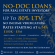NO-DOC Loan Program - Rates Starting at 6.74%/Up to 80% LTV