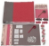 Red & Brown Complete Scrapbook Kit