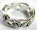 Celtic jewelry supplier wholesale sterling silver ring in Celtic knot work pattern design