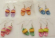 Costume jewelry fashion jewelry wholesale Foaming slipper pattern with dye-tie color design in fashi