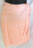 Beach pareo wear supplier wholesale salmon pinkish mini skirt with tie string
