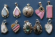 Wholesale costume jewelry, sterling silver jewelry pendants with assorted color seashell, mother of