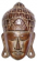 Indonesian buddha head wooden mask