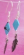 Wholesale fashion jewelry, sterling silver earring with turquoise stone and silver leaf dangle