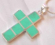Sterling silver on sale online wholesale sterling silver cross pendant with turquoise