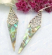 costume jewelry gift supplier online sterling silver earrings with flat diamond shaped decor