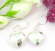 Discount online mall sterling silver fish hook earring holding a heart