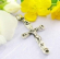 Low prices religious pendant shopping Jesus on cross design with 925 sterling silver pendant