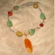 Turquoise, Jasper, Amber and Jade Nugget necklace