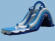 WATER SLIDE.  SIZE 37Lx11,5Wx17H  NAME- SEA WORLD WATER SLIDE