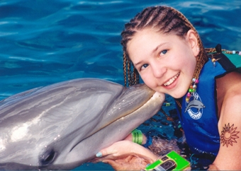 Swim with dolphins in Tortola