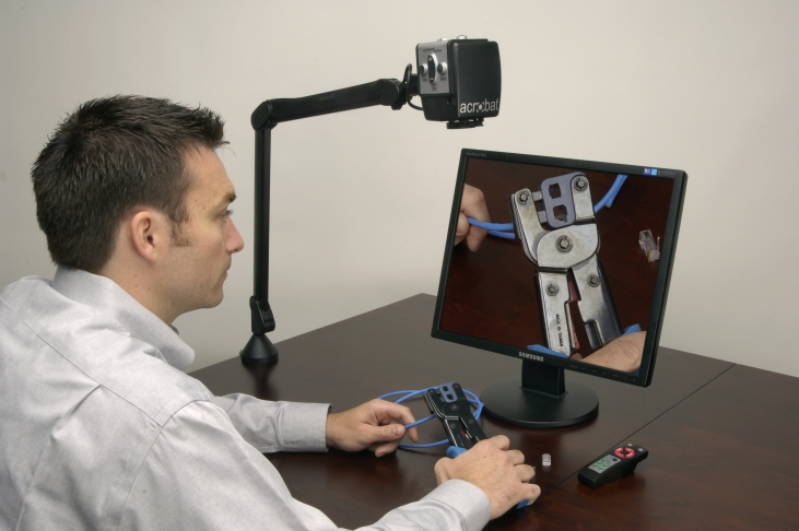 Acrobat 3-in-1 Desktop Video Magnifier – Long Arm