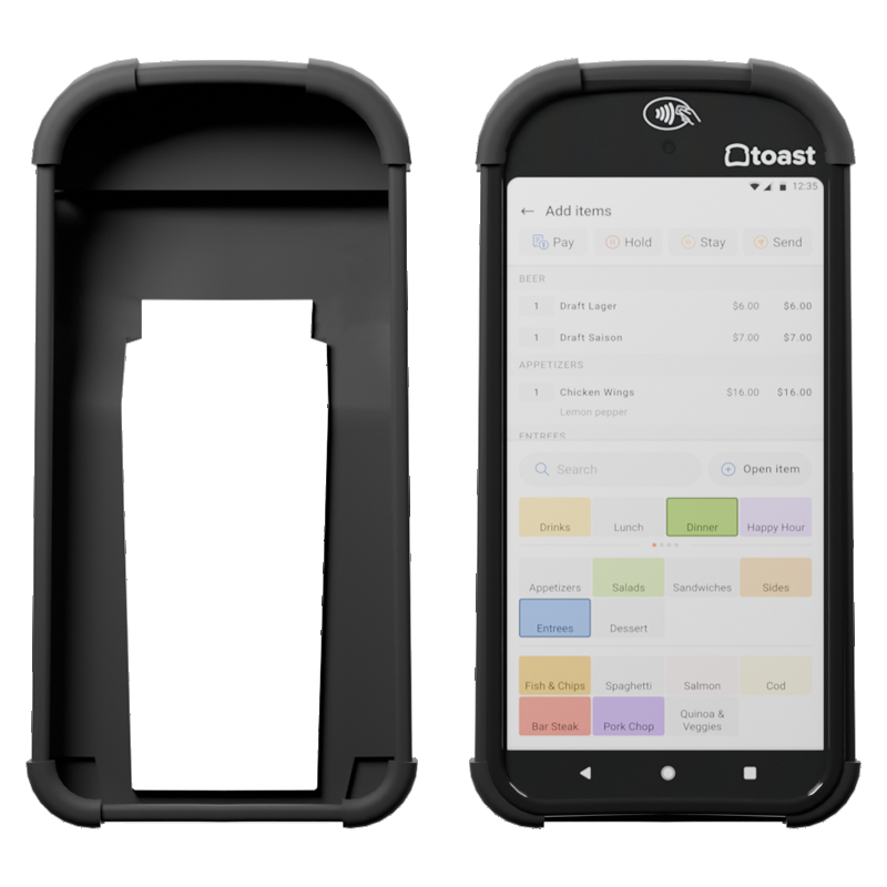 Silicone Sleeve Case for Toast Go 2 Handheld POS