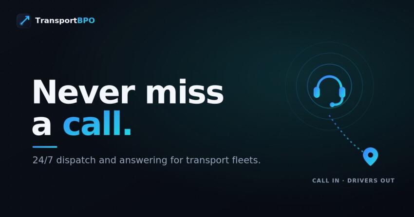 TransportBPO — 24/7 Call Answering & Dispatch for Transportation Fleets