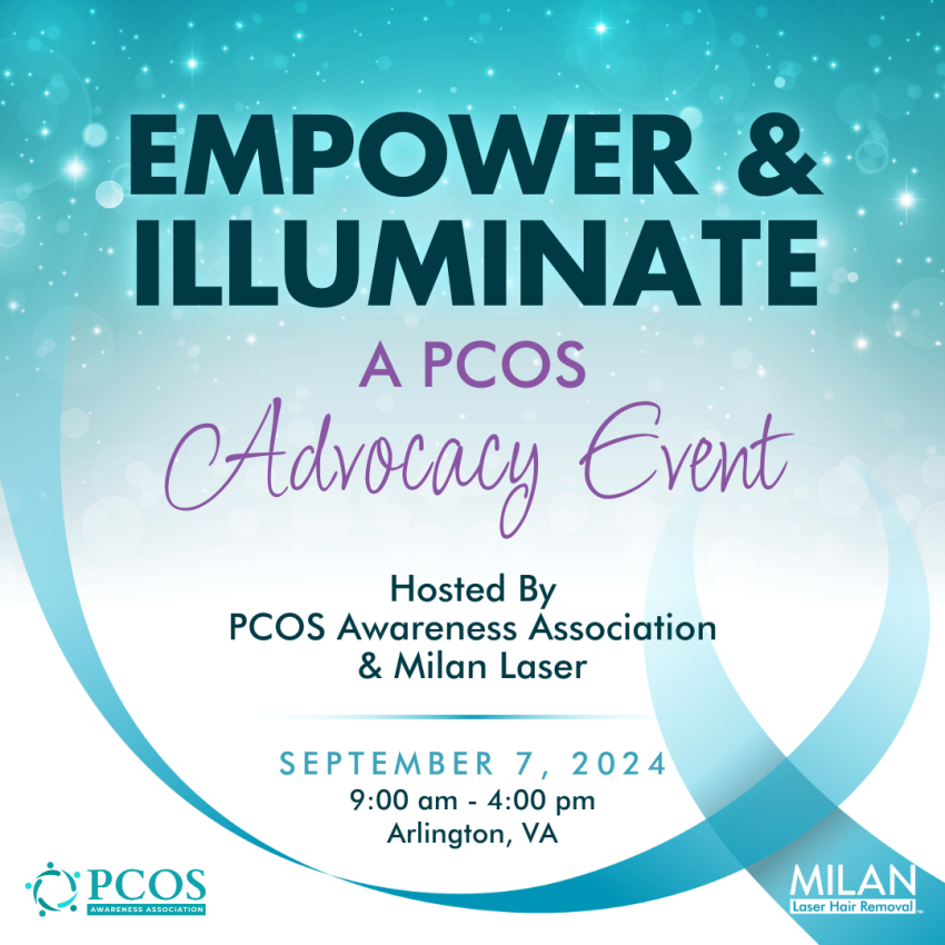 PCOS Awareness Association and Milan Laser Hair Removal Present: Empower & Illuminate - a PCOS Advocacy Event