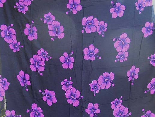 Wholesale summer sexy skirt-black sarong with multi purple flowers