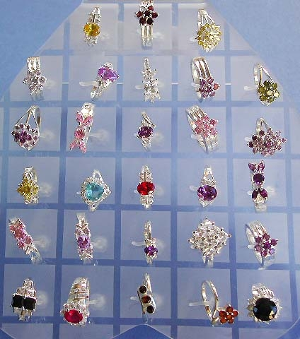 Wholesale CZ jewelry, cubic zirconia jewelry and CZ synthetic stone ring