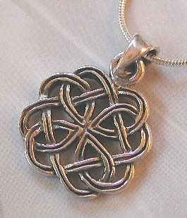 Wholesale silver jewelry online wholesale celtic knot pendant
