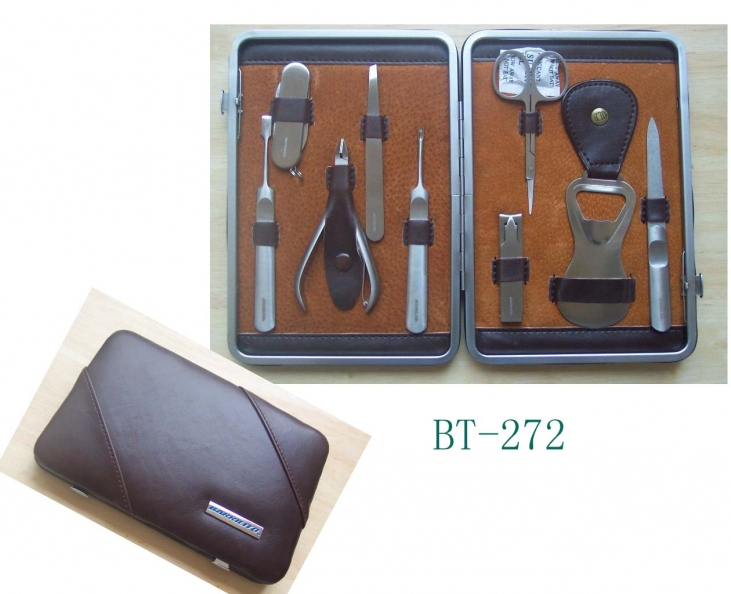 Professional manicure and travel set for men