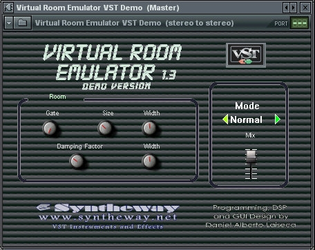 Virtual Room Emulator VST